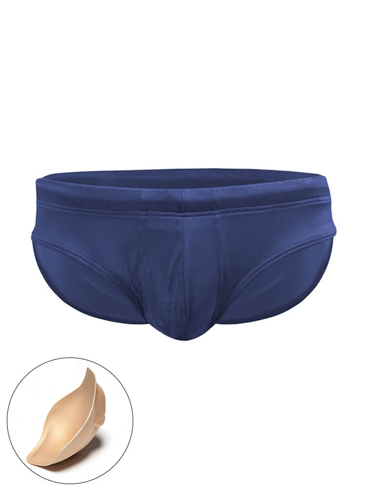 Men's Sexy Sequin Skinny Triangle Swim Briefs