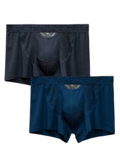 Men's Modal Dual Separate Pouch Trunks