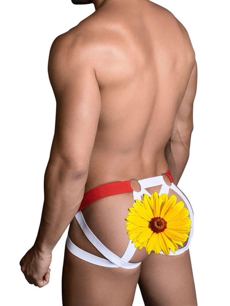 Men's Sexy Low-Rise Hip-Lifting Double Thong