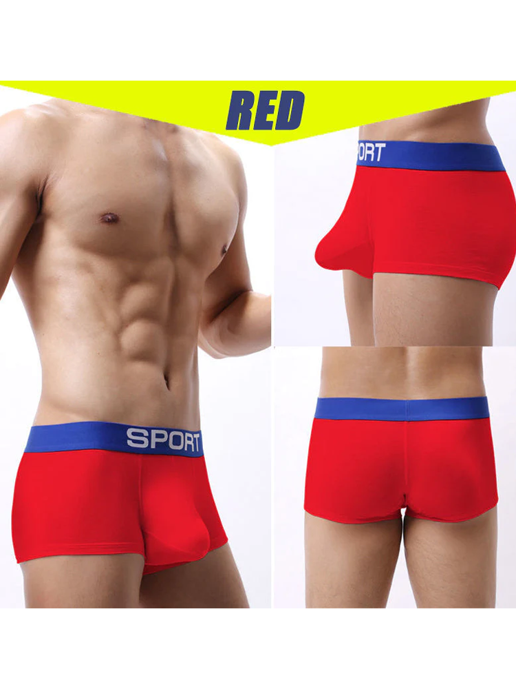 3 Pack Mens Sculpt Bulge Shape Support Pouch Underwear