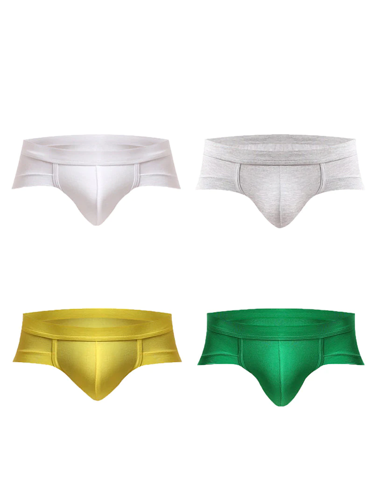 4 Pack Modal Soft Breathable Support Pouch Underwear