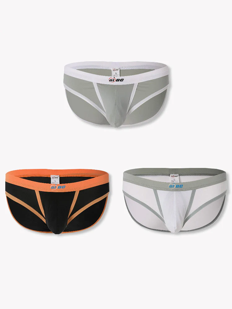 3 Pack Men's Separated Ball Pouch Briefs