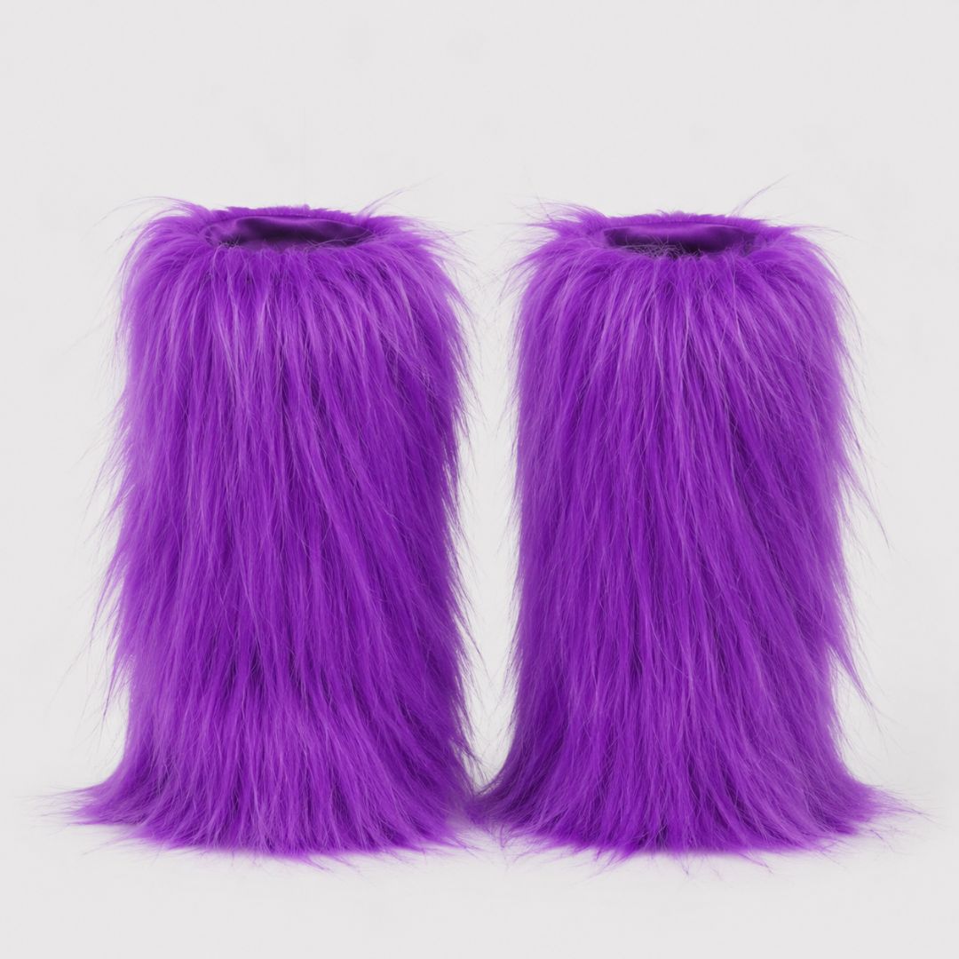 Fluffy Fantasy Leg Warmers