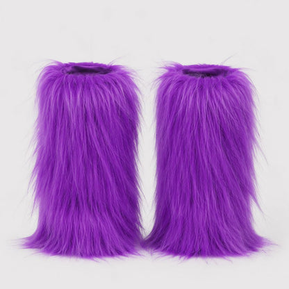 Fluffy Fantasy Leg Warmers