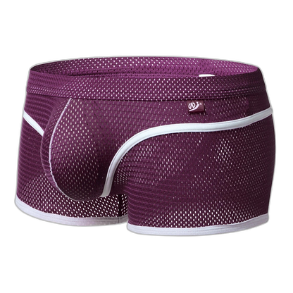 2 Pack Breathable Mesh Lightweight Summer Men's Boxer Briefs