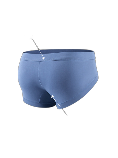 2 Pack Men's Breathable Pouch Separate Modal Briefs
