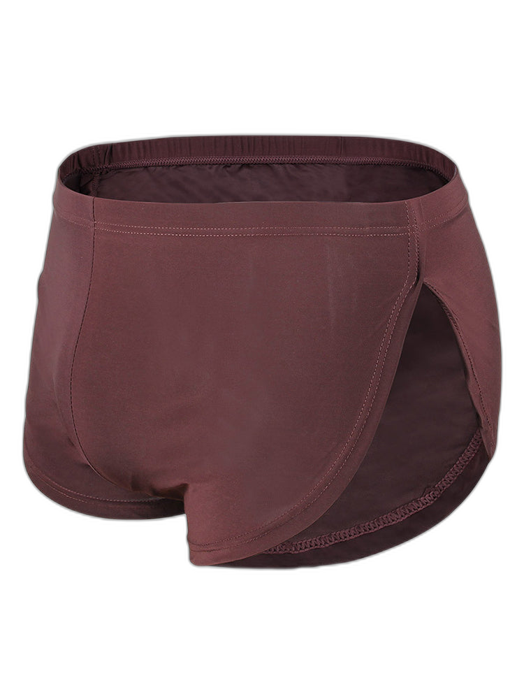 4 Pack Men’s Sexy High Vent Boxer Shorts