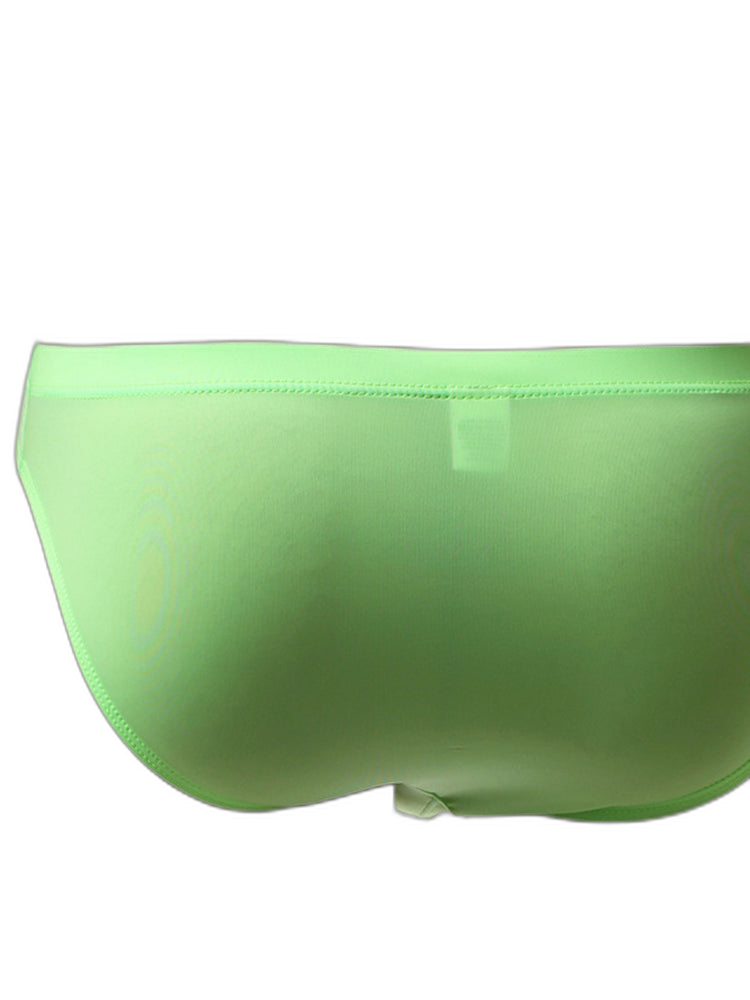3 Pack Translucent U Convex Pouch Bikini For Men