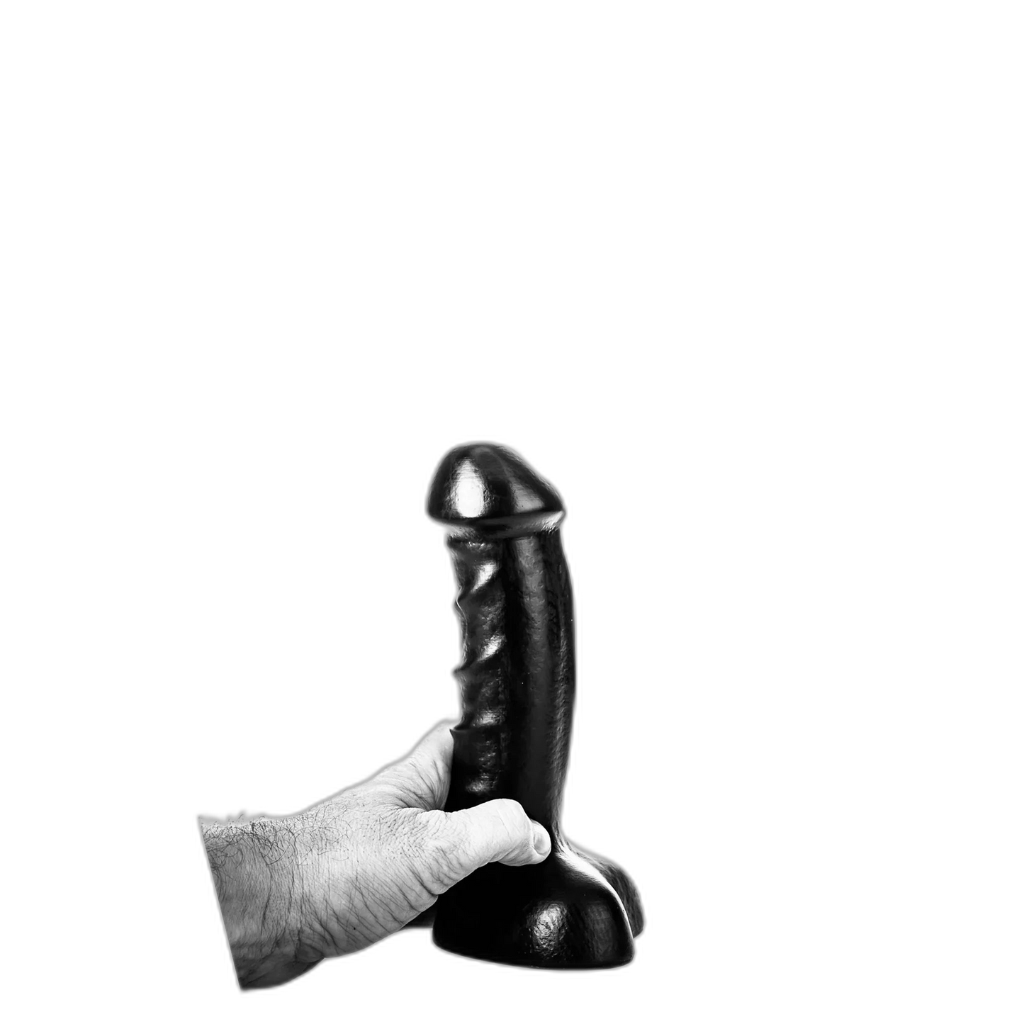 ruff GEAR Cavalier Dildo 8.7 Inch Black