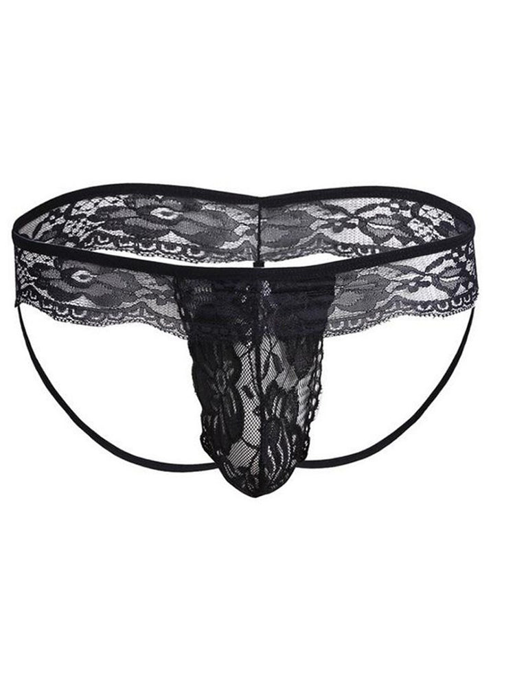 Sexy Men's Lace Erotic Thong