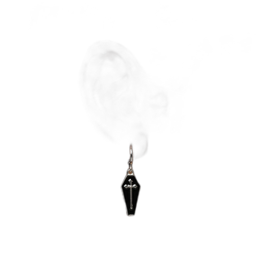 Coffin Earrings