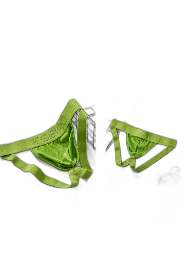 2 Pack Men's Ribbed U-Pouch Sexy Jockstrap