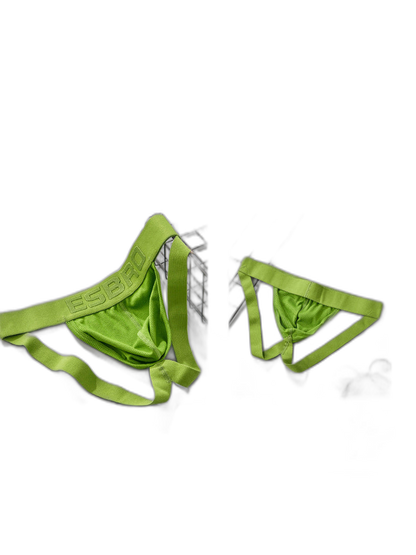 2 Pack Men's Ribbed U-Pouch Sexy Jockstrap