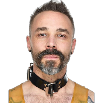 Vilain Garçon Heavy Rubber Choker Collar