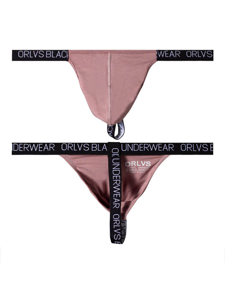 Solid Color Modal Comfortable Breathable Thong