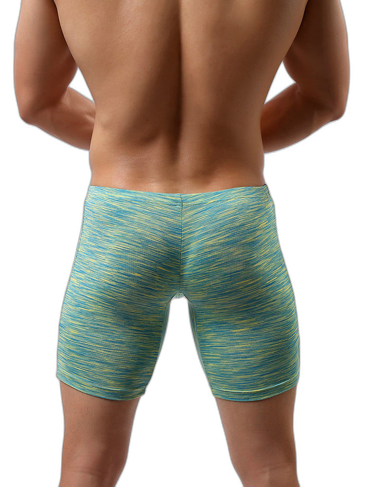 Men's Sport Anti-chafing Large Pouch Boxer Briefs