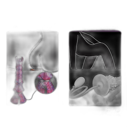 XenoGrub - 10.6 Inch Alien Ovipositor Dildo - Egg Laying Kink