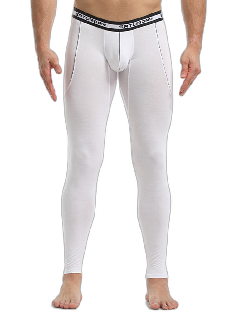 Men's Warm Pants Thin Fleece Casual Thermal Pants