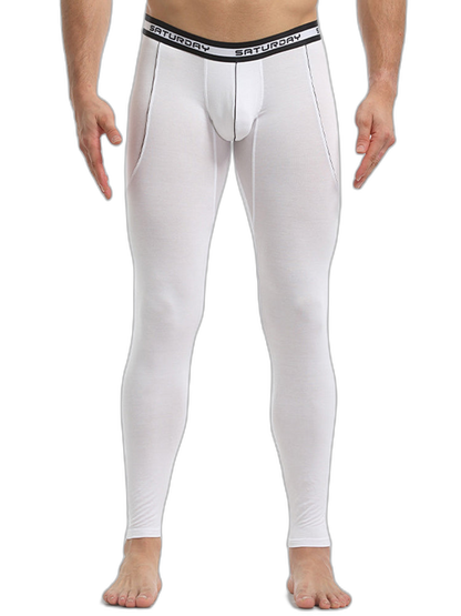Men's Warm Pants Thin Fleece Casual Thermal Pants