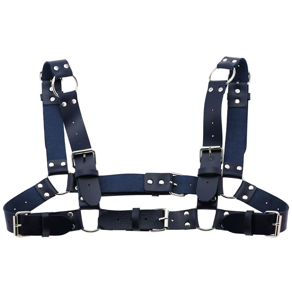 Unisex Adjustable Punk Leather Harness