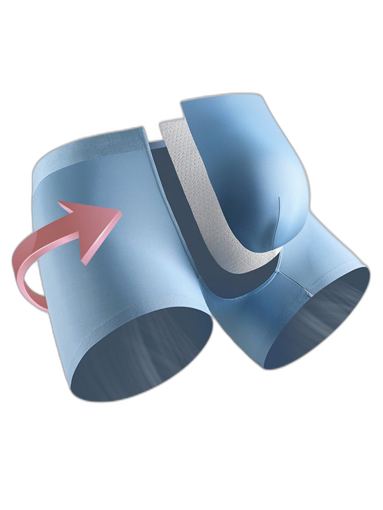 3 Pack Mesh Breathable Ice Silk Underwear