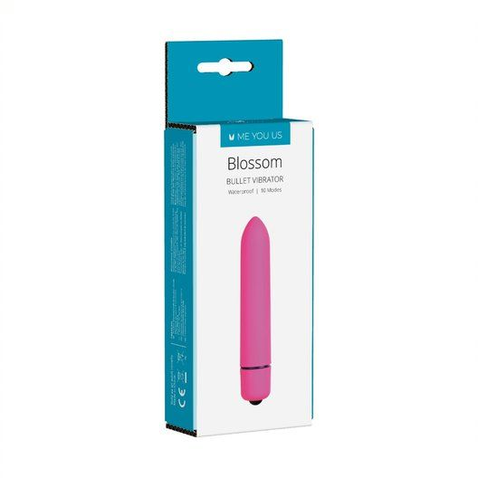 Me You Us Blossom 10 Mode Bullet Vibrator Pink