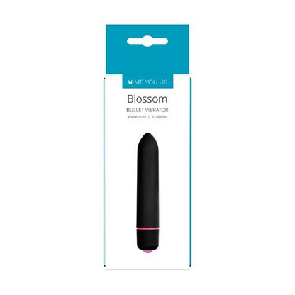 Me You Us Blossom 10 Mode Bullet Vibrator Black