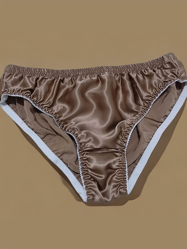Men's Lightweight Breathable Mulberry Silk Briefs