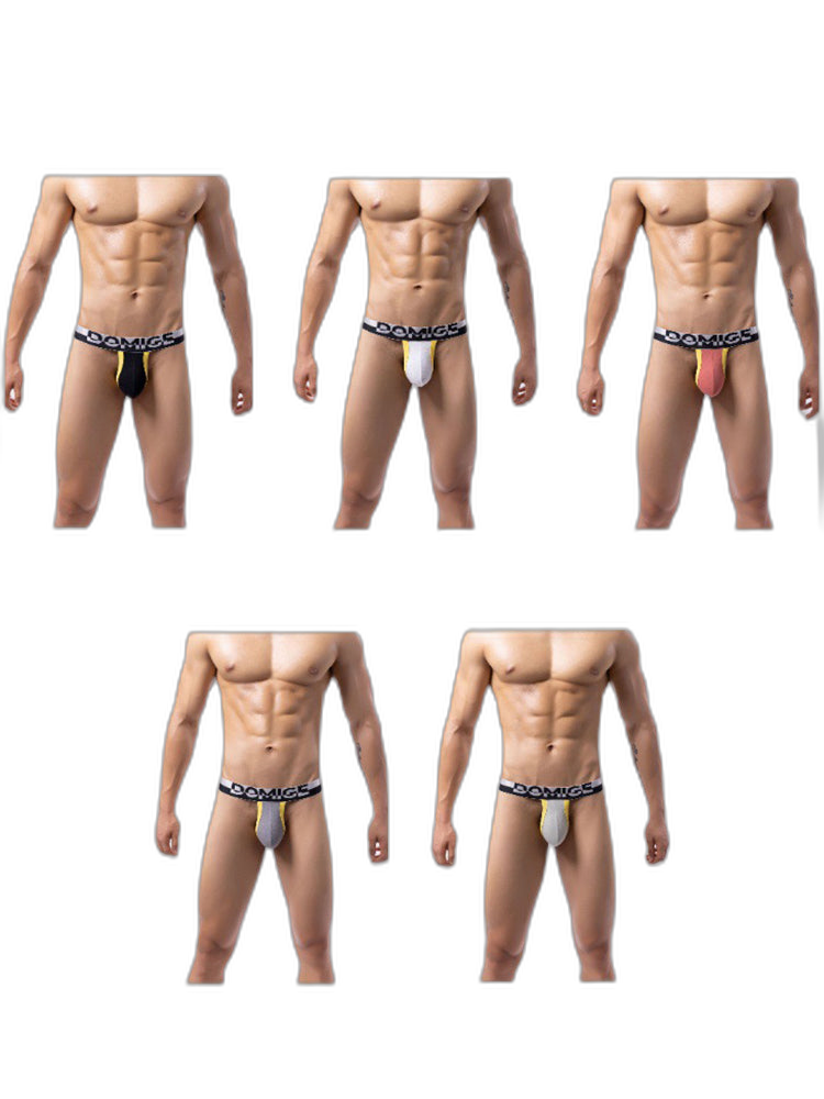 Men's Sexy Sidecut Briefs with Spacious Pouch