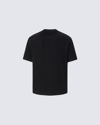 Waffle New Texture Vintage Washed Short T-Shirt