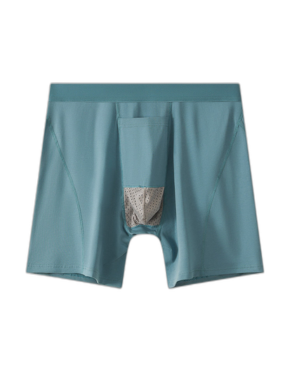 2 Pack Men's Gun Bullet Separation Casual Sports Breathable Cotton Mid-Rise Midway Briefs