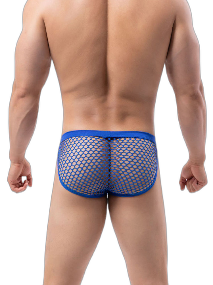 2 Pack Men's Low-Rise Mesh Breathable Bikini