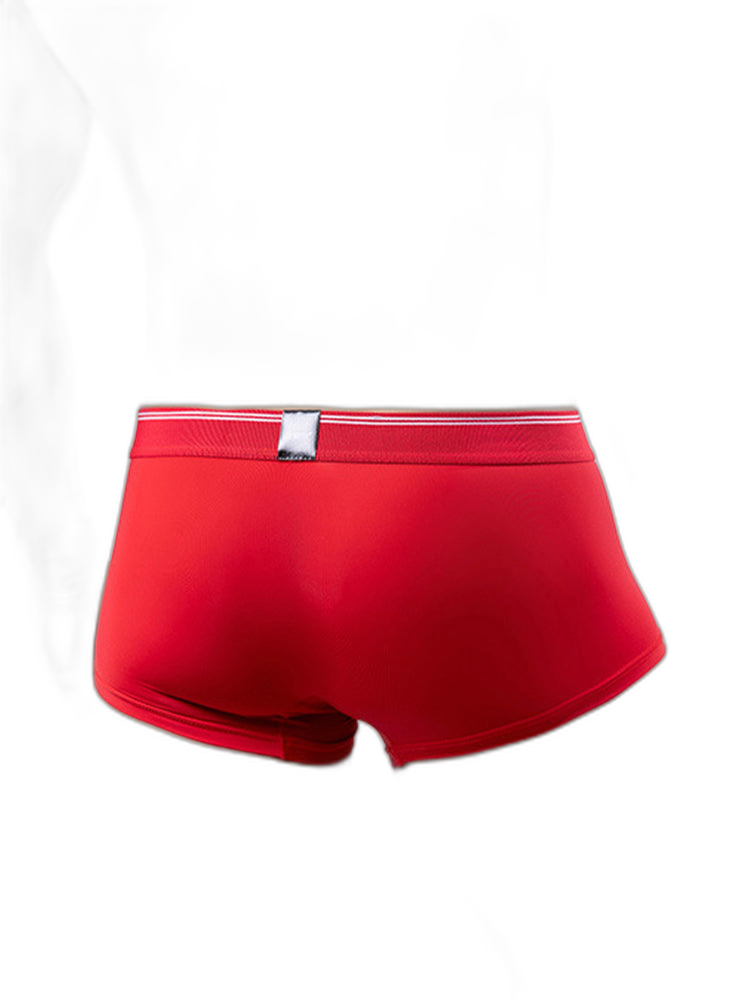 3 Pack Men's Mid-Rise Separation Breathable Elastic Trunks
