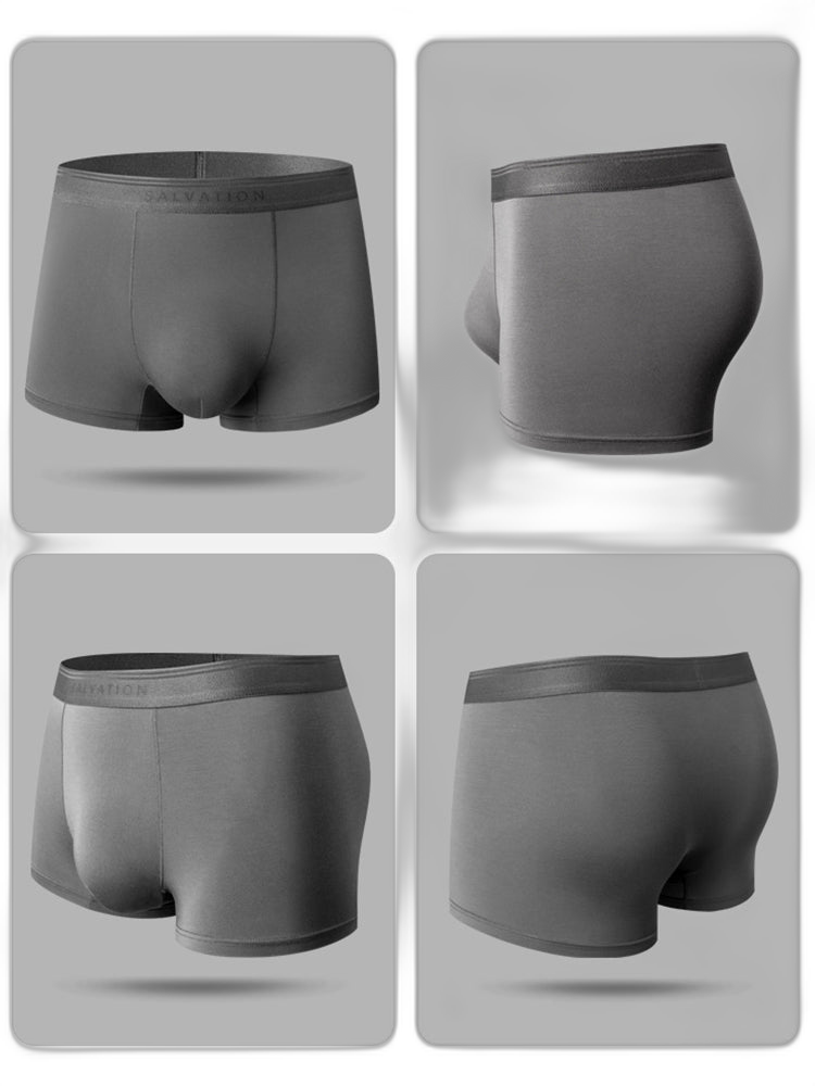 2 Pack Men's Anti-Bacterial Modal Trunks
