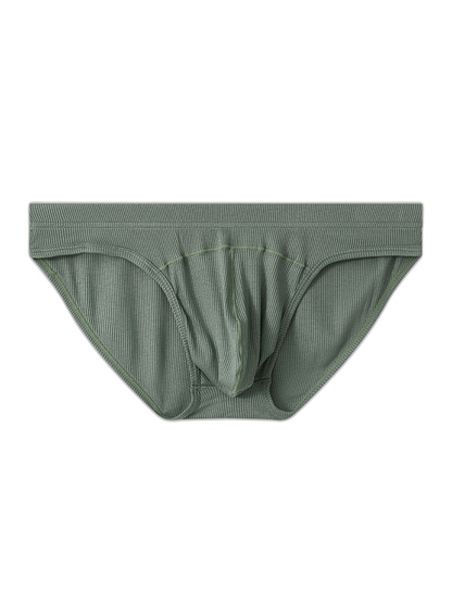 3 Pack Men's Sexy Threaded U-Shaped Briefs