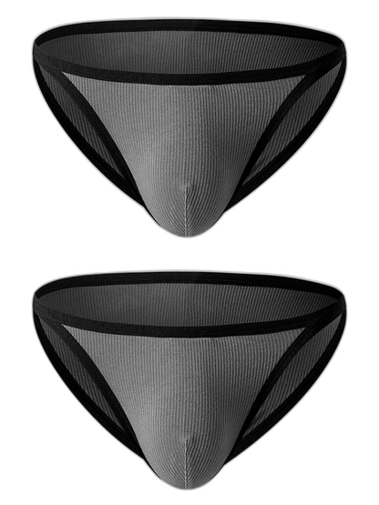 Men's Low-Rise Sexy U-Convex Thong And Briefs