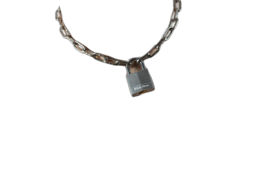 ruff GEAR Pitbull Chain 3mm with 30mm Master Lock