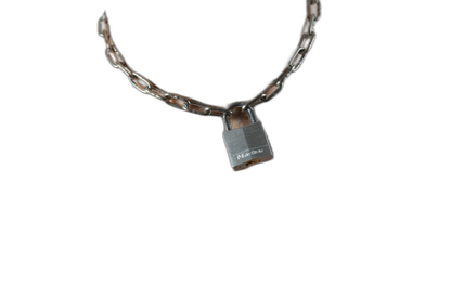ruff GEAR Pitbull Chain 3mm with 30mm Master Lock