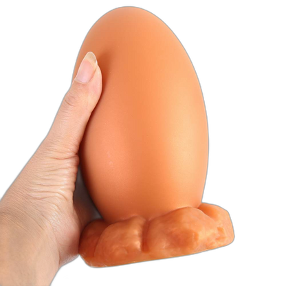 Rex - Large Butt Plug - Egg Plug - Silicone Butt Plug