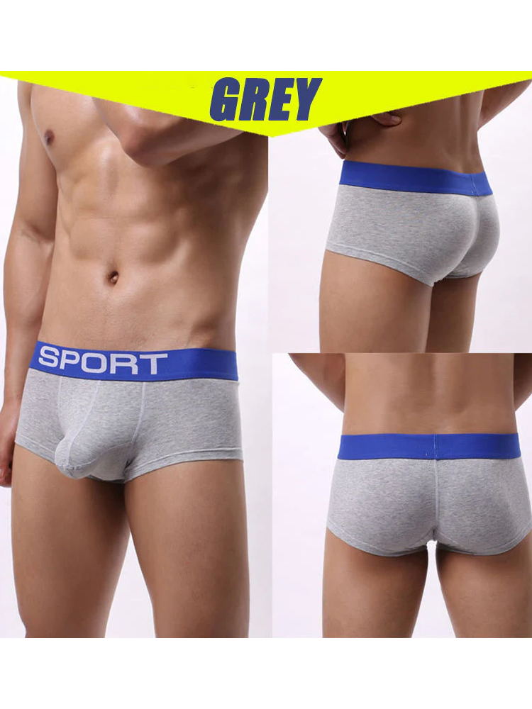3 Pack Mens Sculpt Bulge Shape Support Pouch Underwear