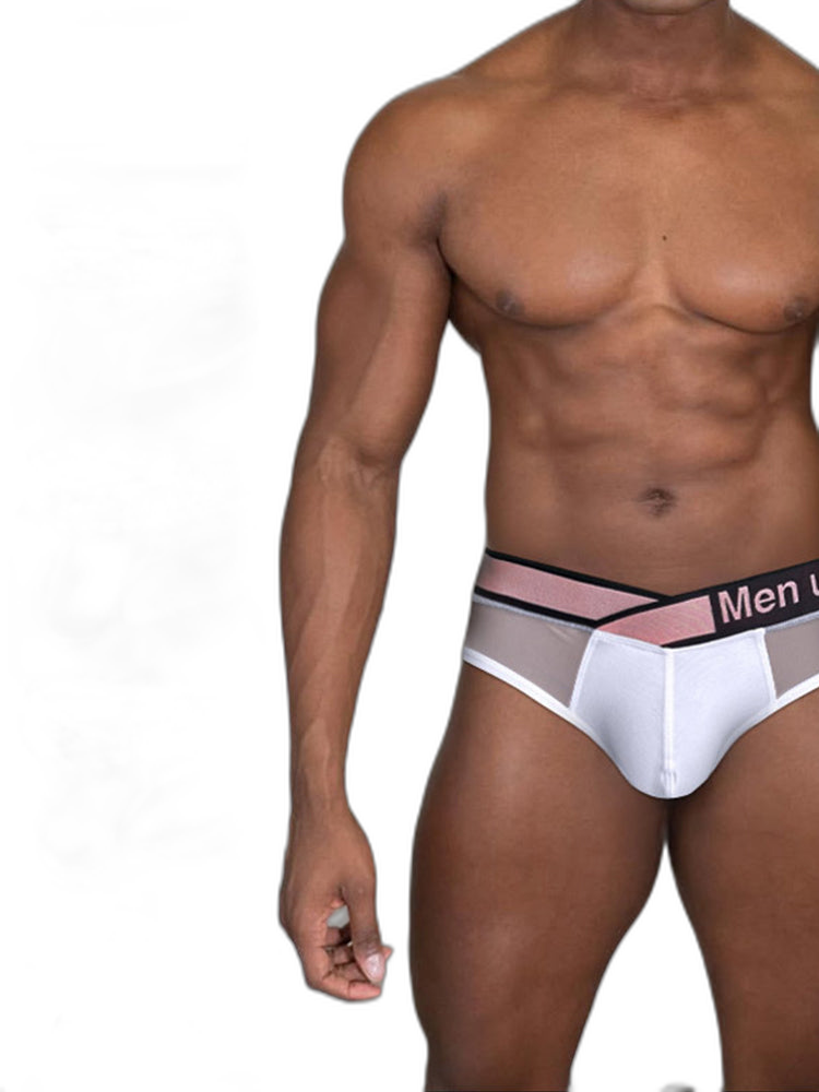 Men's Contoured Pouch Sheer Breathable Brief