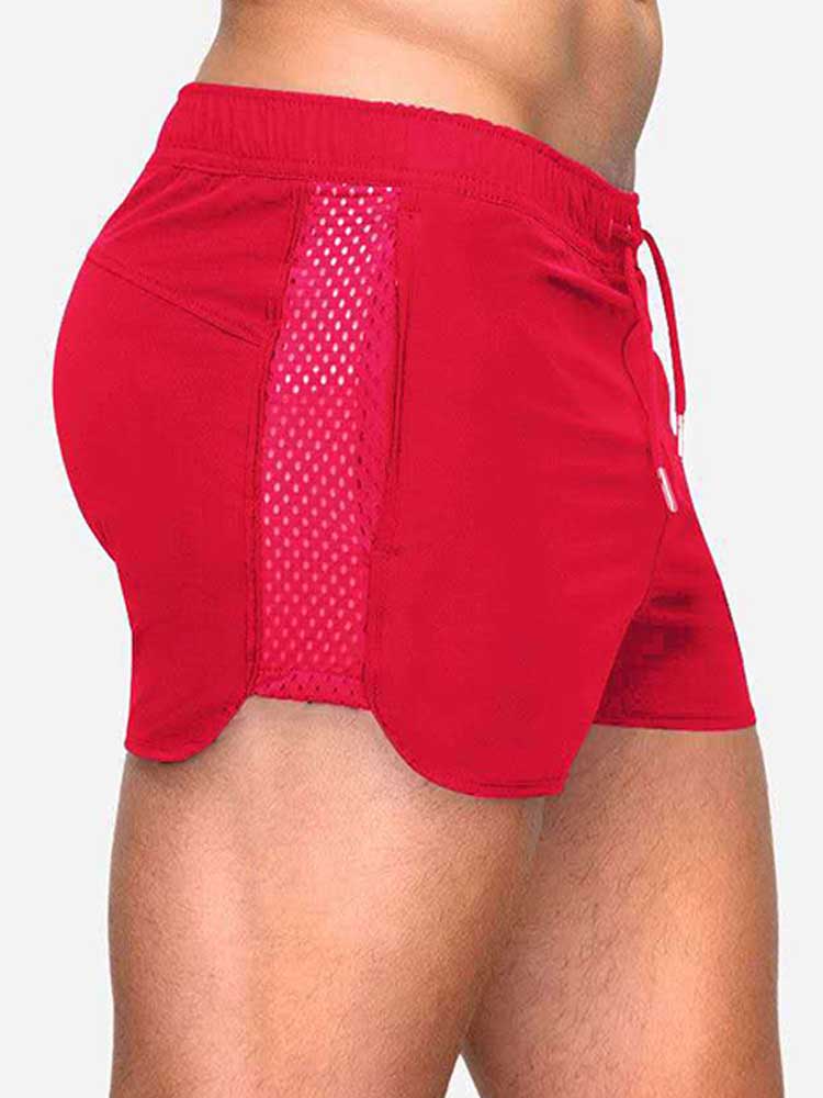 Men's Sports Fitness Mesh Stretch Shorts