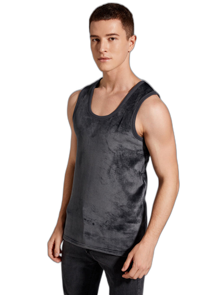 Men's Thickened Double-sided Fleece Thermal Vest