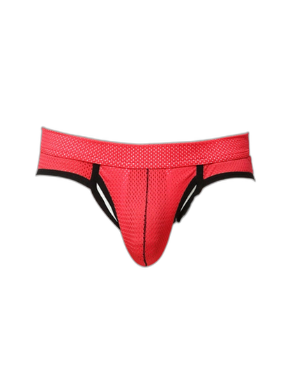 2 Pack Men's Breathable Side-Open Thin and Lightweight Supportive Fit Briefs
