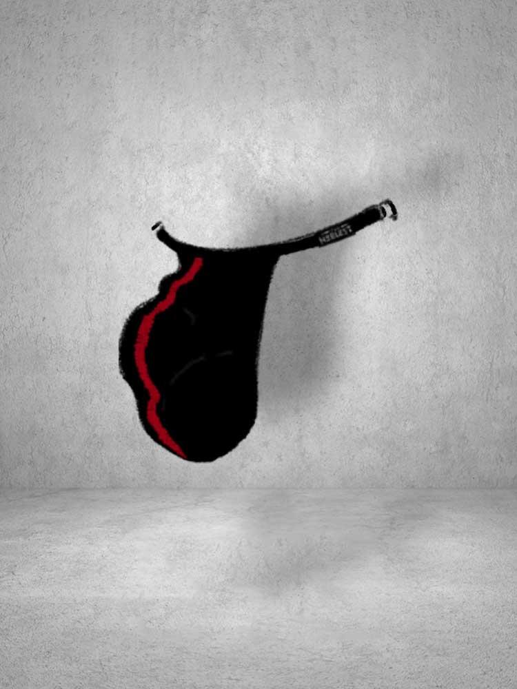 Men's Replaceable External Pouch Stretch Thong