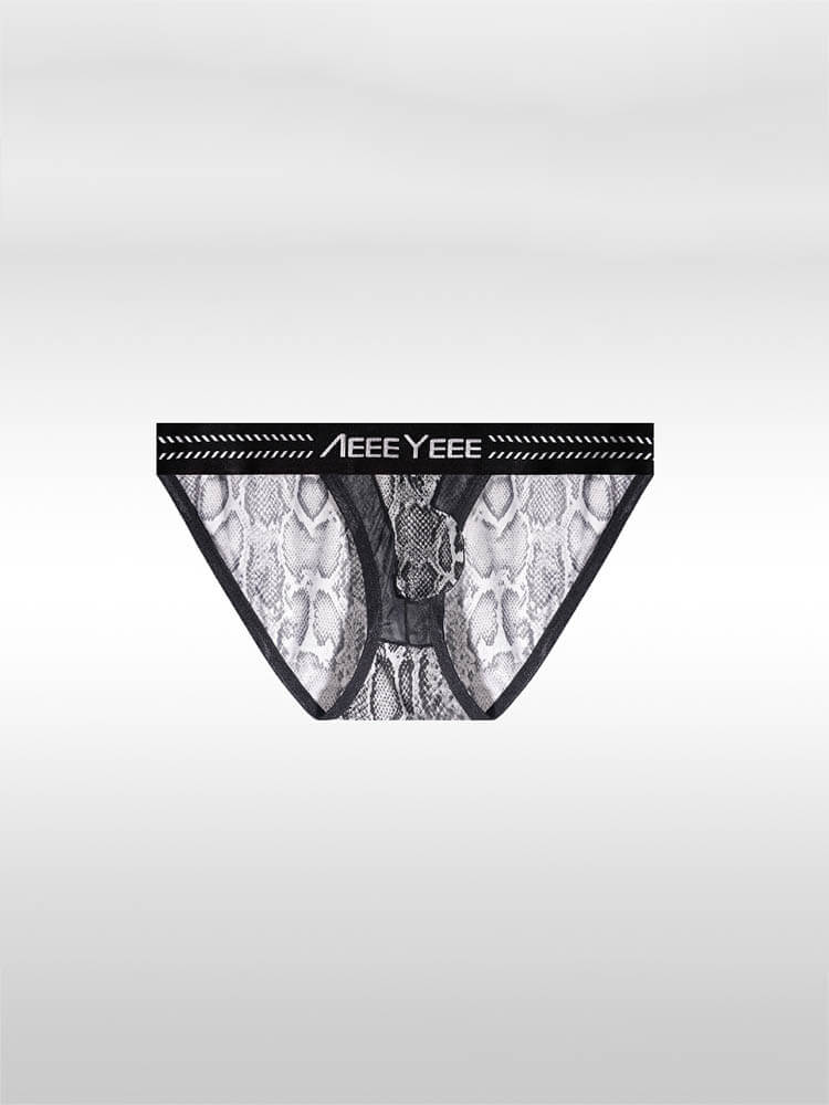 Men's Ultra-Thin Printed Full Coverage Briefs