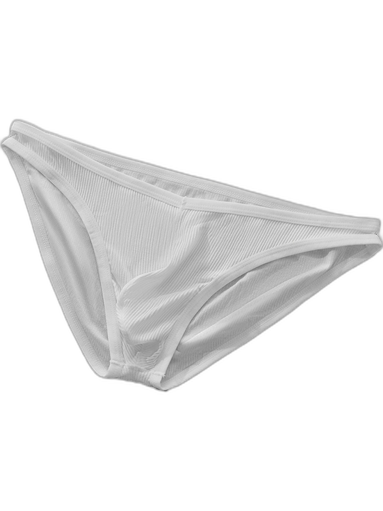 Sexy V-shape Low-rise Threaded Bikini For Men