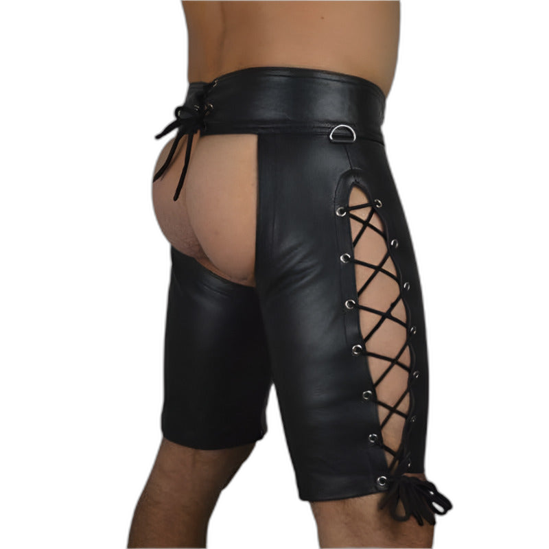 Leather Laced Chaps