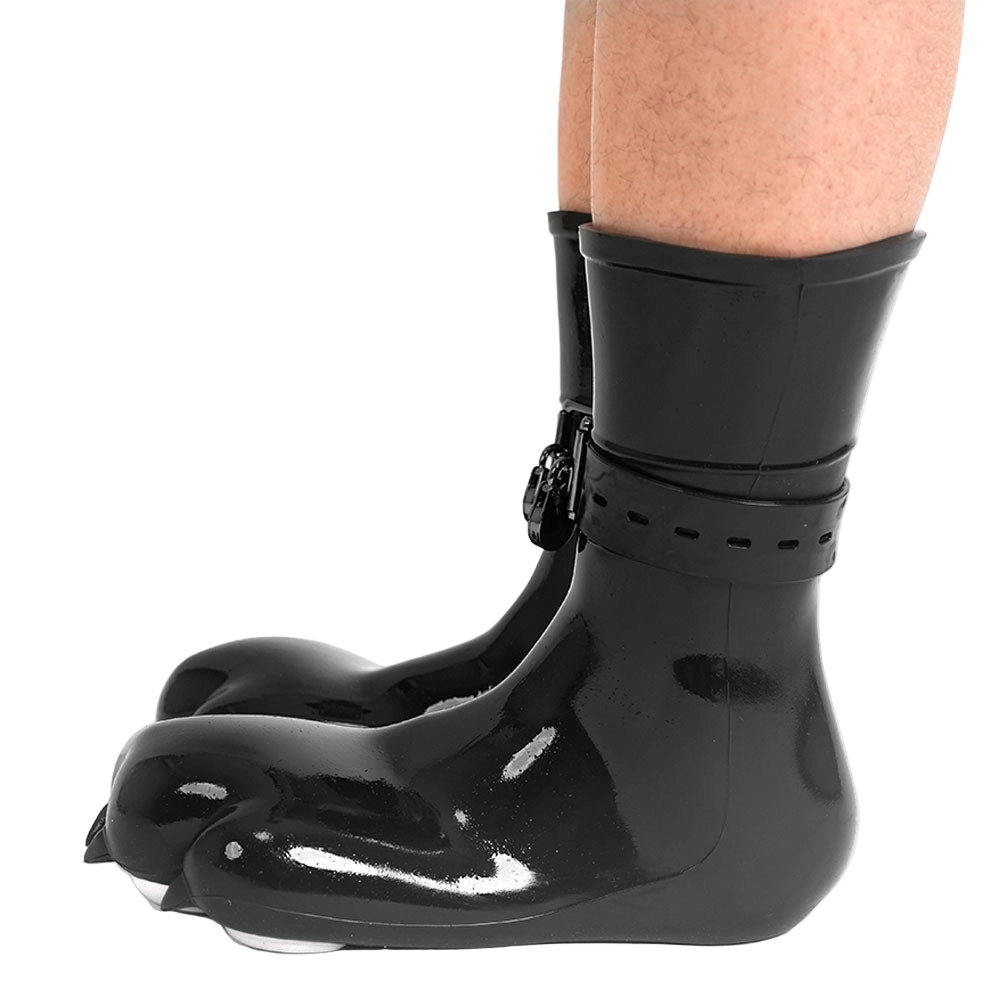 Furrjoi Silicone Canine Paw feet with Bindings White