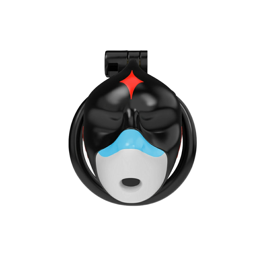 Furrjoi Shark Chastity Cage Red